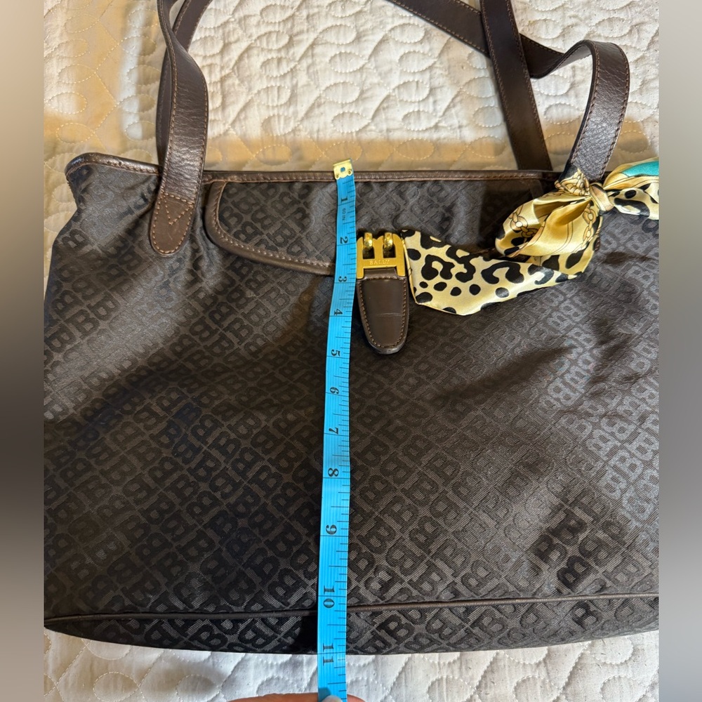 Bally Black and Brown Shoulder Bag - Picture 16 of 16